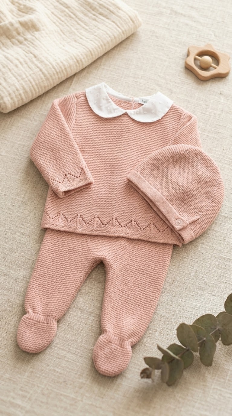 Conjunto Bebé Polaina + Capota Maquillaje - Imagen 2