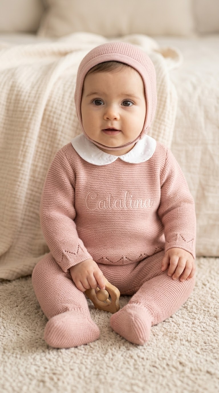 Conjunto Bebé Polaina + Capota Maquillaje