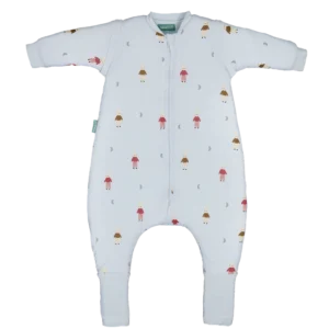 Pijama Manta con calcetines antideslizantes - Sleepy Bunnies - TOG 2.5