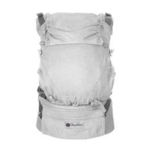 Mochila Portabebés Quokkababy E-Carrier Silver Diamond