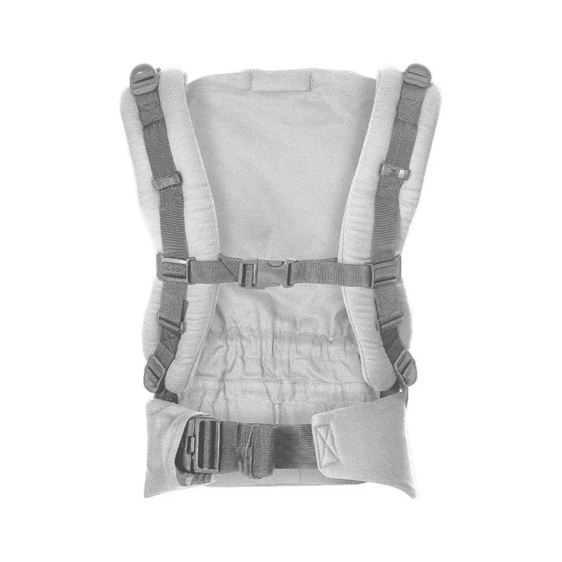 Mochila Portabebés Quokkababy E-Carrier Silver Diamond - Imagen 4